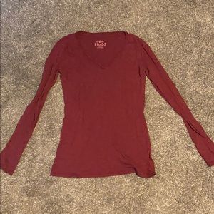 Cute maroon MUDD tight top
